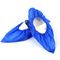 Non Irritating Blue Cleanroom Hygienic Shoe Cover